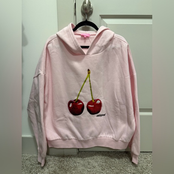 Edikted X-Large Pink Cherry Hoodie. 🍒⚡️